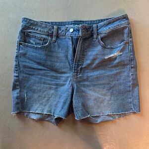 Old Navy Women's Distressed Blue Jean Shorts